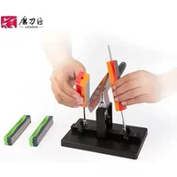 Taidea-Knife Sharpener System Kit, Fixed Angle, Diamond Stick, 360, 600, 800, 1000 Grit, New Arrival
