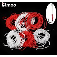 10M 16 Strands PE Braided Jig Assist Hook Line Hollow Core PE Core Steel Wire Core PE Line Sea Fishing Jigging Assist Hook Rope
