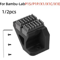 For Bambu Lab P1S P1 X1 Series Make Print Head Cleaner Nozzle Brush for 3D Printer Accessories Printer Head Wiping Parts