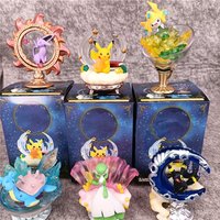 Pokemon Starlit Sky Pikachu Gardevoir Umbreon Espeon Jirachi Lapras Blind Box Gifts Toy Model Anime Figures Collect Ornaments
