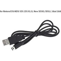 USB Charging Cable for NDSi 3DS 3DSLL 3DSXL Console Game Controller Power Supply Wire USB C Cord for Nintendo NDSi Charge Cable