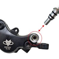 AliExpress NONE NFOX Hydraulic Hose Oil Port Screw M5 Universal Bicycle Caliper XOD Accessories Scooter Tool T25