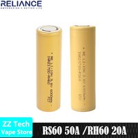 Original Reliance 21700 Battery RH60 20A / RS60 50A INR21700 Rechargeable Lithium Battery High Capacity 6000mAh Cell