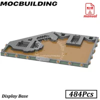 Display Base for MOC-79018 Model MOC Building Blocks Assembly Holder Construction Toys Gift for Boys and Girls