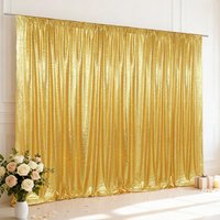 Sequin Backdrop Curtain 1 Panel Background Drapes Sparkle Photography Backdrop for Party Wedding Birthday Wall Decoration