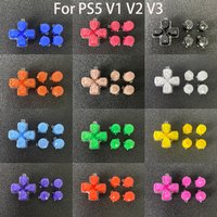 For PS5 Controller Replacement Dpad and ABXY Jelly Button Trigger Key Repair Parts For PS5 V1 V2 V3 option and Share Buttons