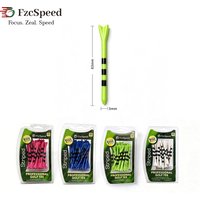 FzcSpeed Golf Tees Plastic, 30 Pack (3-1/4"), Engineered to Reduce Friction & Side Spin, Unique Golf Gifts for Golfers
