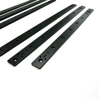 V2.4/Trident Titanium TC4 3-Pack Black Extrusion Backers for Voron 2.4/Trident