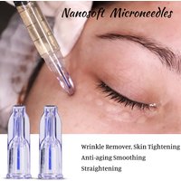 NanoSoft Microneedle 34G 0.6/1.0/1.2/1.5 3pins Around Eyes Neck Disposable Single Packaged Crystal Multi-needle