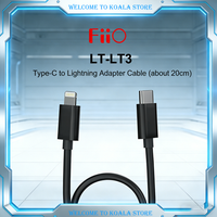 FiiO LT-LT2 LT-LT3 LT-LT4 To Type-C Data Cable Custom Connect Line for iOS Devices USB-C DAC AMP Ear Amplifier 10cm 20cm 50cm