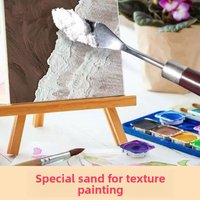 Natural Quartz Sand Fine White Sand for Texture Painting Acrylic Art Drawing Fish Tank Landscaping Quicksand Decor Sand