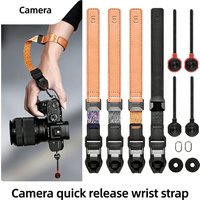 Quick Release Camera Wrist Strap Compatible PD System Magnetic Clasp Hand Strap for Fujifilm X100VI XT50 XS20 Nikon ZFC Z50 Sony
