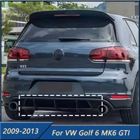 Rear Bumper Diffuser Lip Spoiler Splitter Protector For Volkswagen VW Golf 6 MK6 GTI MK6 2009-2013 Decoration Guard