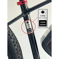 AliExpress NONE Ebike Conversion Kit Compatible Labels, 500W 32KM/H Mod Kit Stickers for Electric Bike,Bafang Motor Label