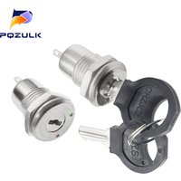 2PCS 2 Wires Ignition Switch with 2 Keys On-Off Lock for Electrical Scooter ATV Pocket Bikes Motorcycle Motorbike ATV Quad Bike