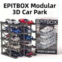 3D Piled Parking Stand for :64 Car Models Portable And Detachable Car Display Rack Storage Holder for Toy Cars And Models