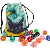 60Pcs Multi-Sided Dices Mixed Color Hot Selling Acrylic Ktv Fun Dice Board Game D20 Dices Table Board Game for Home