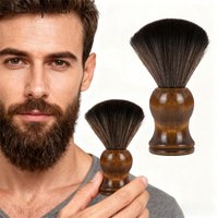 Neck Duster Brush Soft Hair Cleaning Hairbrush Barber Brush Nylon Brush Cleaning Neckline Hair Beard Hair Sweep Styling Tools