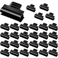 Brightness Raised Bed Garden Hoop Greenhouse Pipe Clamps Multifunctional Usage Threaded Design Poles Clothespins