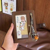 Japanese Korean Retro Brown A7 Ins Hand Ledger Student High-looking Japanese Loose-leaf Notebook Pocket Schedule Cute Gift 2026