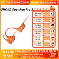【Local+】SHOKZ OpenRun Pro 2 S820/S821 Sportowe słuchawki douszne z otwartą konstrukcją, Bluetooth 5.3, mikrofon z redukcją szumów, wodoodporność IP55