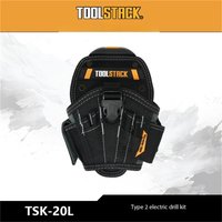 TOOLSTACK TSK-20-L Professional Electric Drill Belt Bag Multifunctional Durable Portable Storage Toolkit Brand