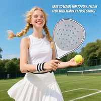 High Quality Racket Paddle Set for Indoor and Outdoor Sports, Lightweight EVA Softcore Paddle Racket for Adults and Kids