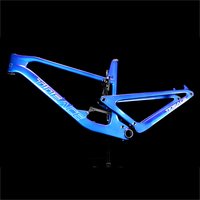 Tideace Full Suspension Mountain Bike Frame Carbon Fiber 12X148 Boost 29er 2.4 Tires AM MTB Frames