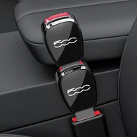 Car Seat Belt Buckle Plug Auto Safety Strap Extension Accessories interior For Fiat 500 500C 500X 500L 500sport Abarth 695
