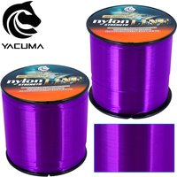YACUMA 300M/500M Strong Nylon Monofilament Fishing Line Smooth and Low Memory for Freshwater and Saltwater Fishing Accesories