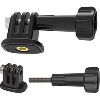 Plastic Tripod Mount Adapter Lightweight Durable 1/4 Screw Portable for DJI Action 5 Pro/4/3 Pocket 3 Insta360 Ace Pro 2 X5