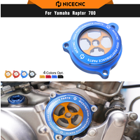NICECNC Engine Oil Filter Clear Cover For Yamaha Raptor 700 2006-2024 RAPTOR 700R 2009 2011-2024 YFM 700 700R ATV Accessories