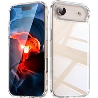 Military Grade Case for iPhone 17 Air 17 Pro Max Case Hybird Shockproof Transparent Hard Acrylic Case for iPhone 16 Pro Max 16E