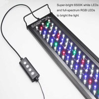 24/7 Lighting Timer Aquarium Light Full Spectrum 18W-24W Moonlight Sunrise Sunset Aqua Plant Grow Led Extendable for Fish Tanks