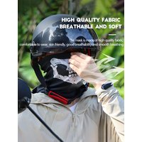AliExpress Unisex Skull Mask Windproof Sport Cycling Face Mask for Outdoor Running Hiking for Halloween Multifunctional Cosplay Skull Scarf