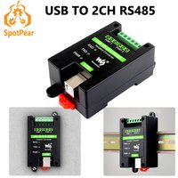 Waveshare USB TO RS485 2CH Converter FT2232HL Grade Isolated Converter