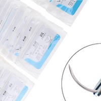 12Pcs/set 2.0/3.0/4.0 Dental Surgical Needle Silk Medical Thread Suture Surgical Practice Kit