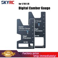 SkyRC CTG-015 RC Digital Camber Gauge for 1/10 1/8 Touring Car RC Racing Wheel with Bluetoth High Prcision Adjustment Alignment