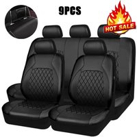 Universal Car Seat Cover PU Leather Car Seat Cushion Full Surround Protective Pad Fits Car Suv Pickup Truck Seat Accessories