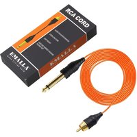 EMALLA Tattoo Clip Cord RCA Rubber Silicone Clip Cable For Tattoo Machine Pen Tattoo Power Supply Free Shipping