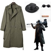Karl Heisenberg Cosplay Costumes Trench Coat Game Biohazard Resident Village Uniform Halloween Carnival Party Suit For Men