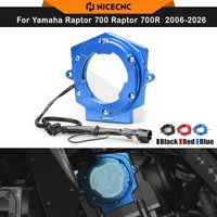 NICECNC For Yamaha Raptor 700 2006-2026 ATV Cylinder Head Cover Guard For Raptor 700R SE Replaces 1S3-11185-10-00 With LED Light