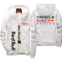AliExpress Red Bull New trendy brand sports jacket, casual and comfortable fabric, fashionable, lightweight and cool outdoor zipper cycling suit