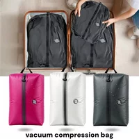 Travel Accessories Compression Bag Clothes Vacuum Storage Bags Reusable Luggage Suitcase Space Saver clothing packaging bag