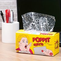 Mini Popping Sensation Tissue Box Bubble Film Squeeze Toys for Adult Soft Pinch Office and Party Desk Fun Games Holiday Gift