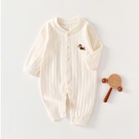 Somenine Boys Girls Baby Onesies Clothing Pure Cotton for Four Seasons Unisex Baby Long-Sleeve Rompers 1-3-6-9M