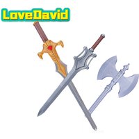 Teela Man Cosplay Power Swords Ornament Weapons Props Disfraz Men Women Halloween Carnival Party Costume Accessories Gifts