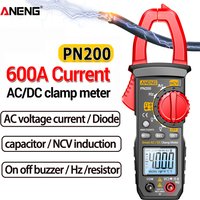 ANENG PN200 Digital Clamp Meter DC/AC 600A Current 4000 Counts Multimeter Ammeter Voltage Tester Car Hz Capacitance NCV Ohm Test