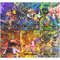 6Pcs DIY One Piece English Portgas D. Ace Luffy SABO SP OP09-119 EB02-028 OP07-118 OP07-111 OP09-009 Collection Opcg Anime Cards