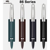 Luxury Quality JINHAO 86 Fountain Pen Business Office writing Pen Financial Student School Stationery Supplies Classic Ink Pens